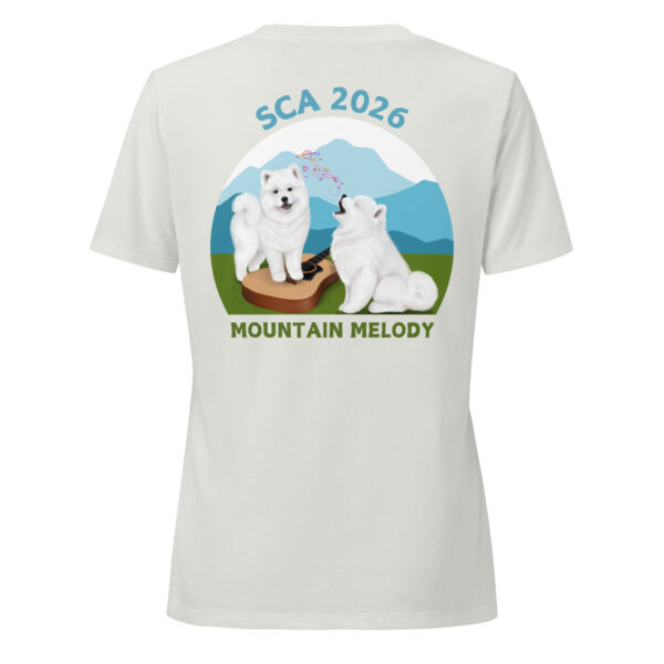 Bella + Canvas Women's V-Neck- Back Print Only 2026 Logo - Image 5