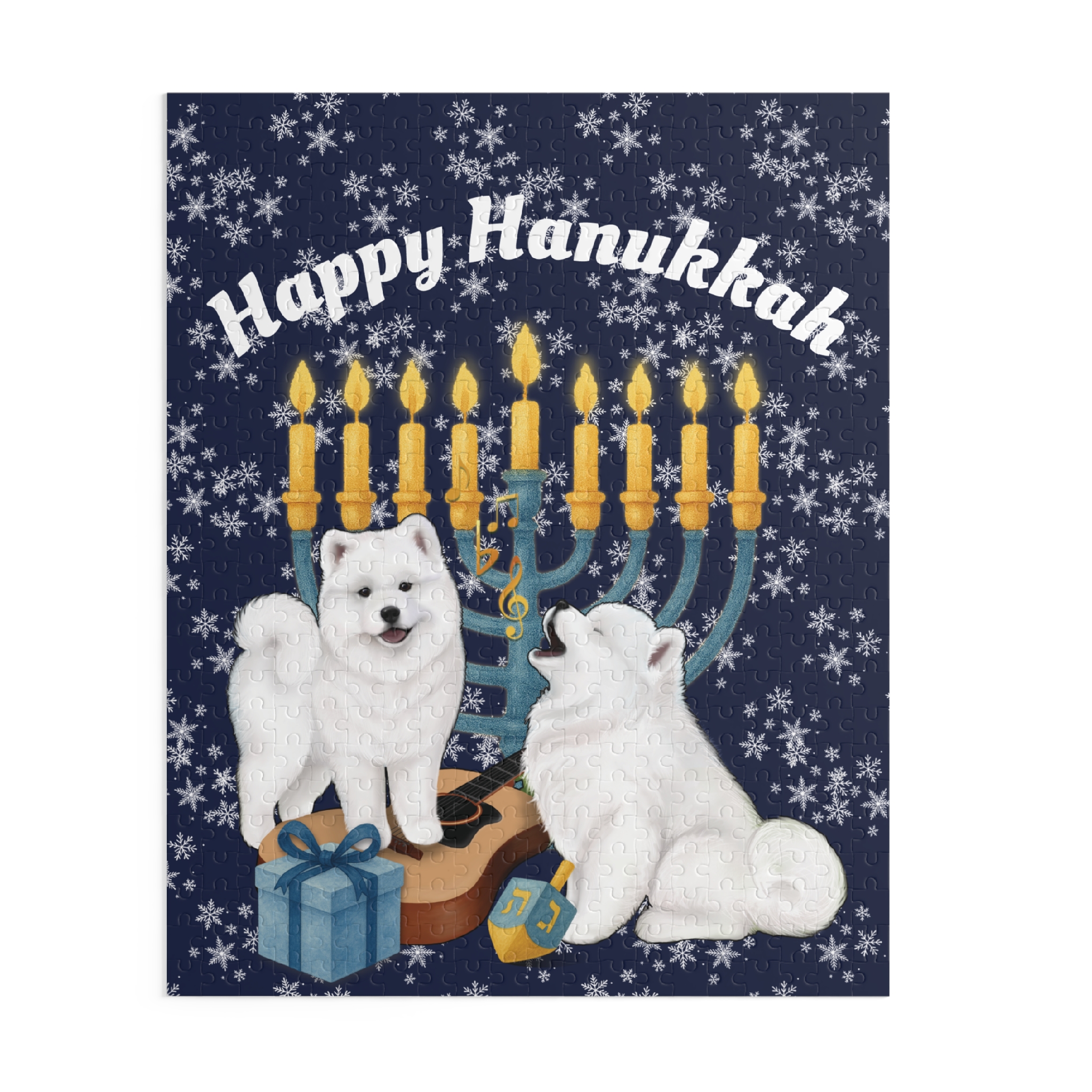 Hanukkah Jigsaw Puzzle, 120; 252; or 500-Piece - Image 9