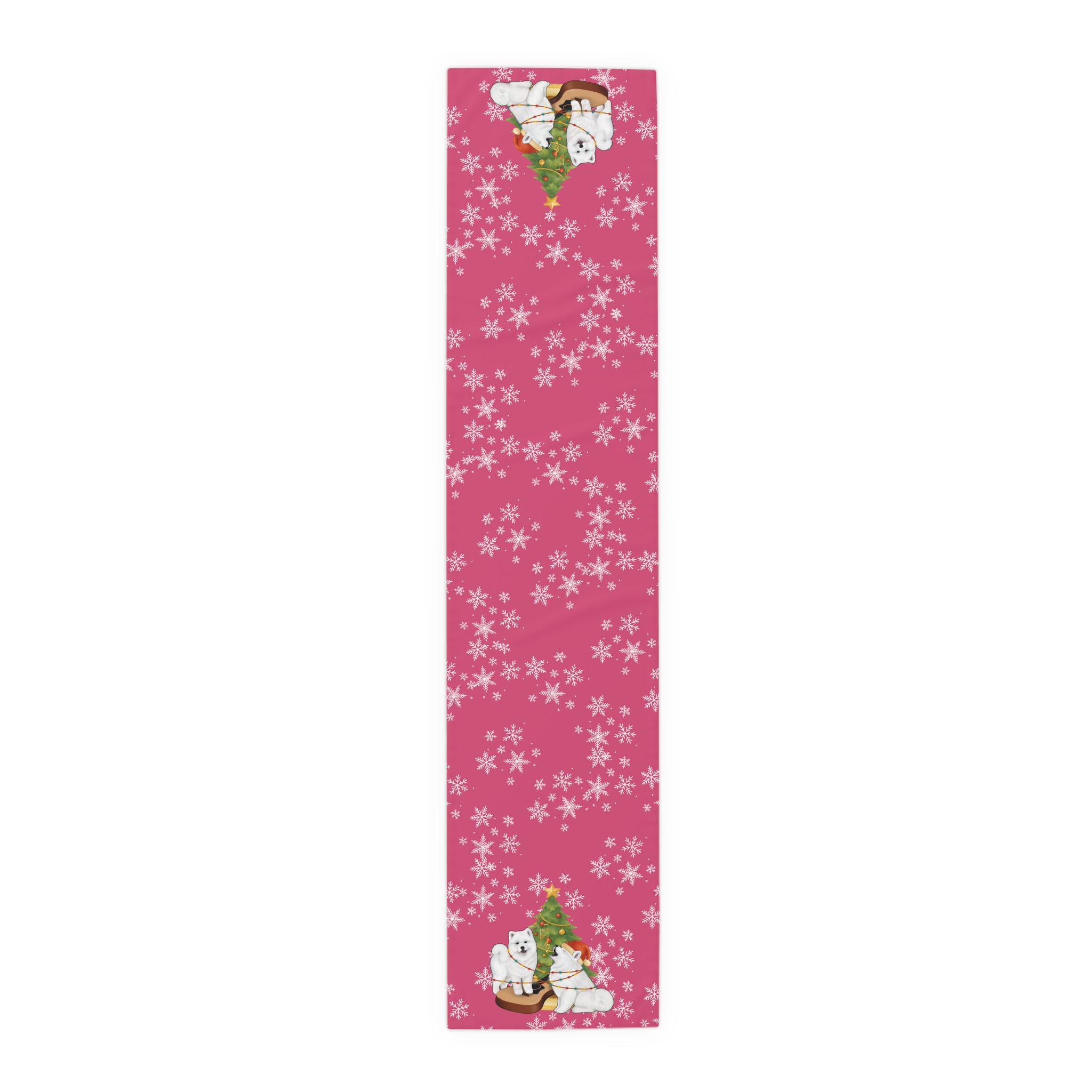 Christmas Table Runner - Pink - Image 2