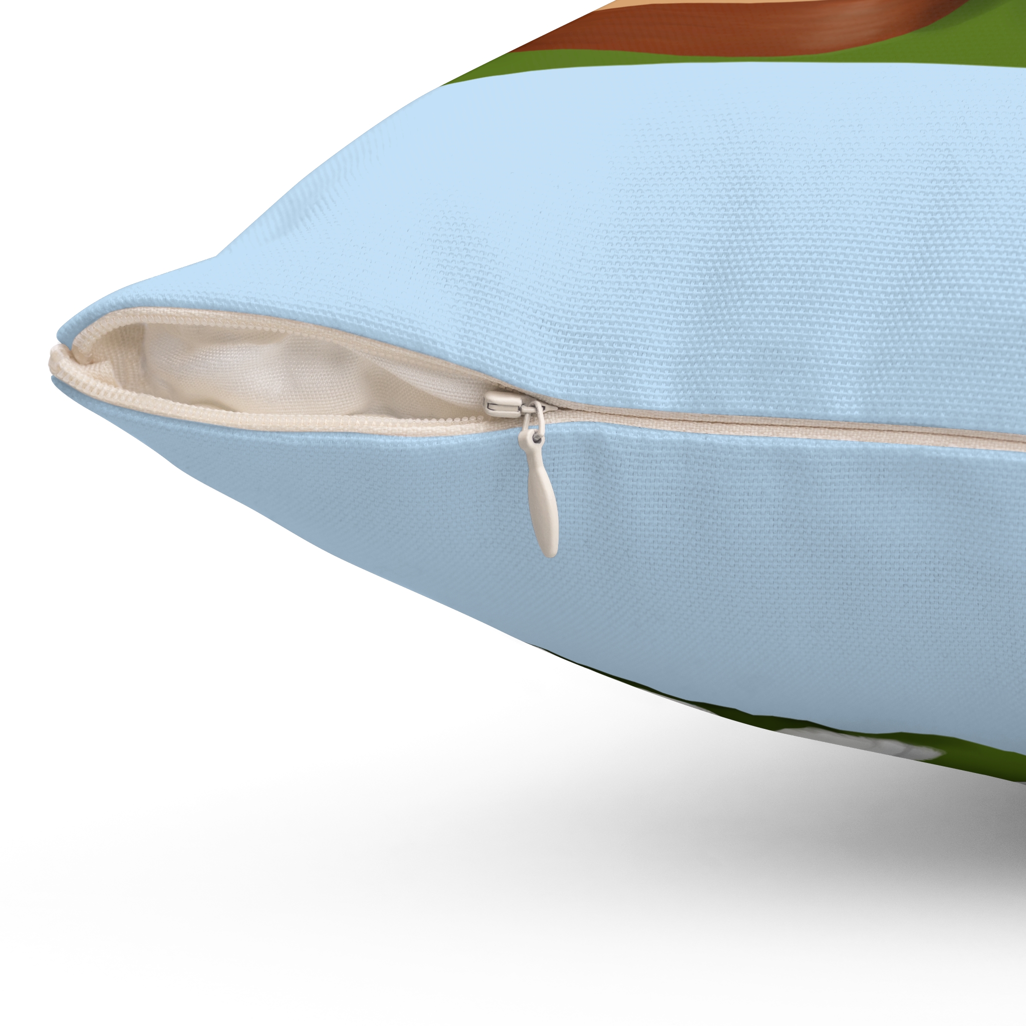 2026 Logo Pillow, Blue - Image 3