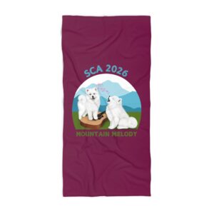 SCA 2026 Beach Towel - *Free Personalization*