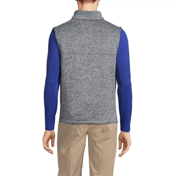 Lands' End Men's Sweater Fleece Vest - Image 3