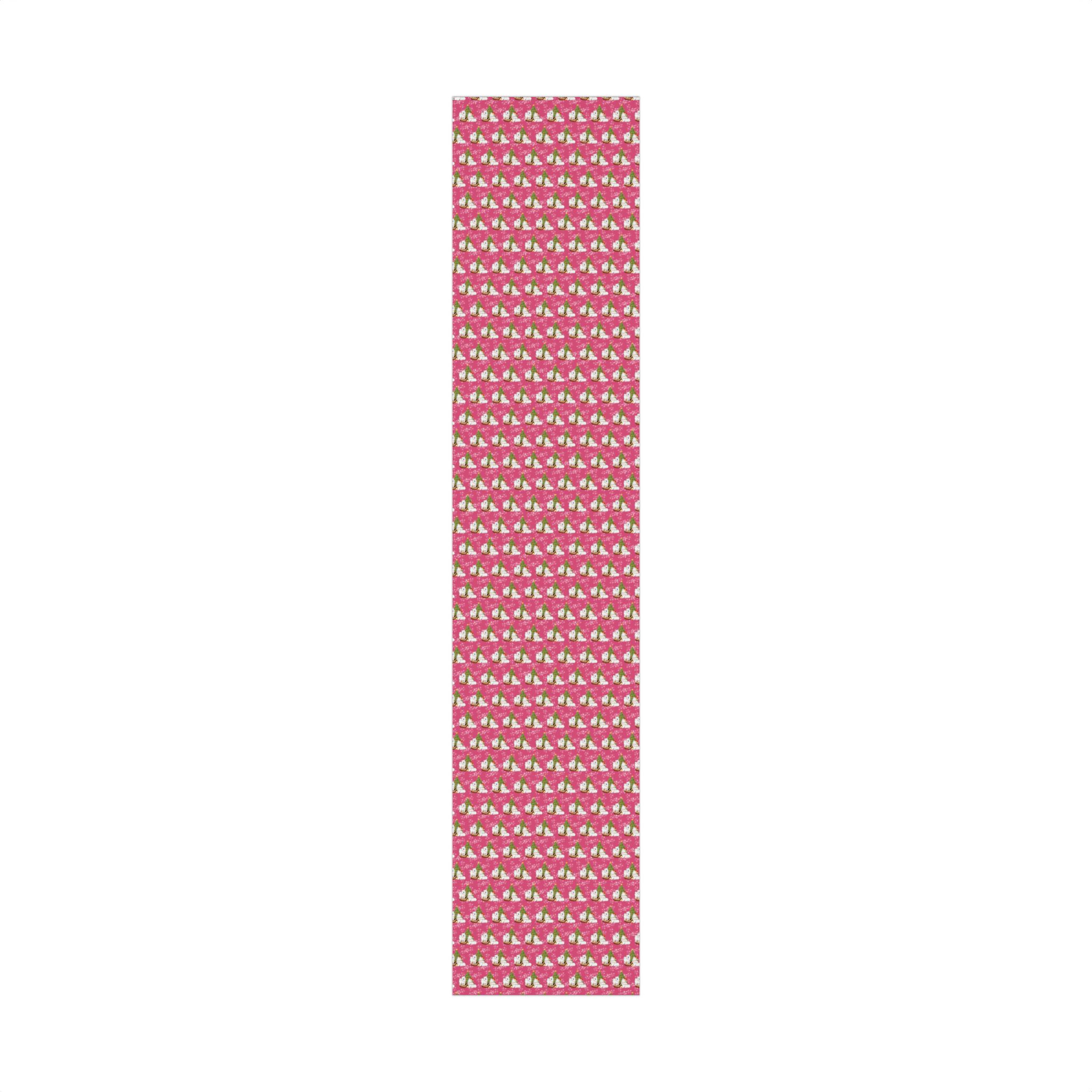 Christmas Gift Wrap Paper — Pink - Image 5