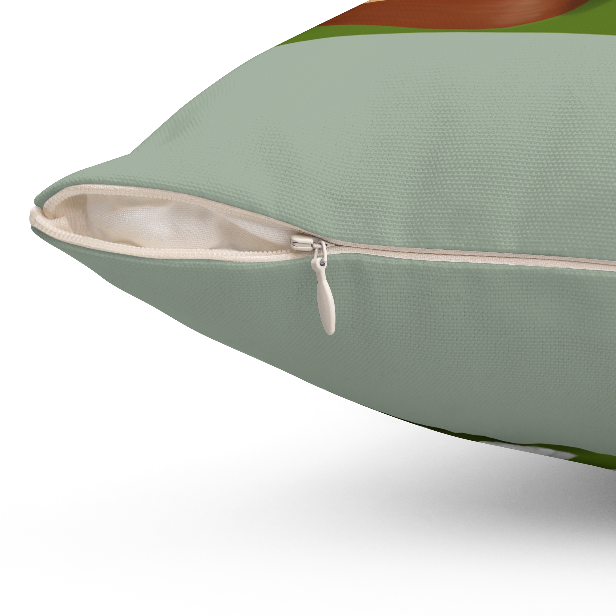 2026 Logo Pillow, Sage Green - Image 9