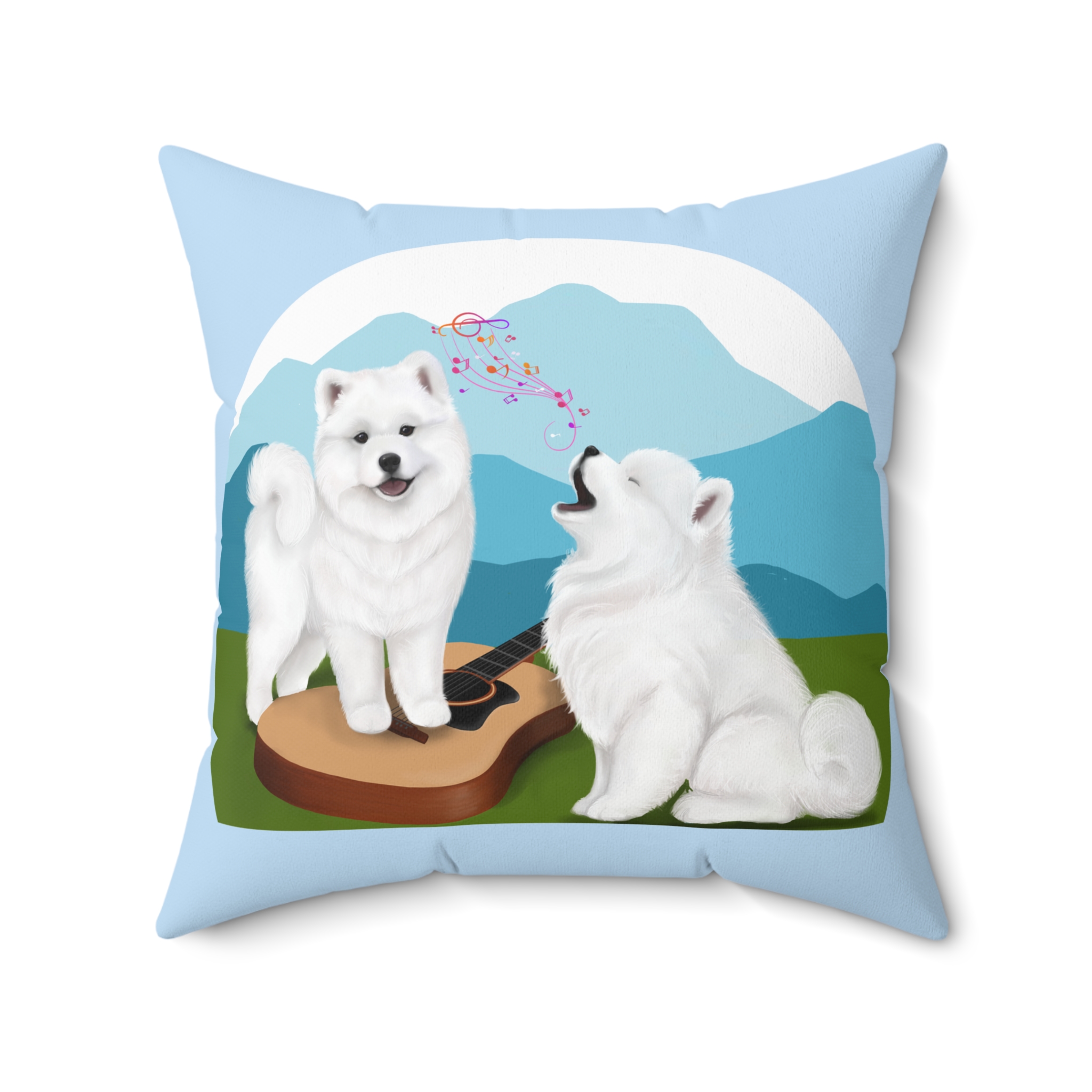 2026 Logo Pillow, Blue - Image 7