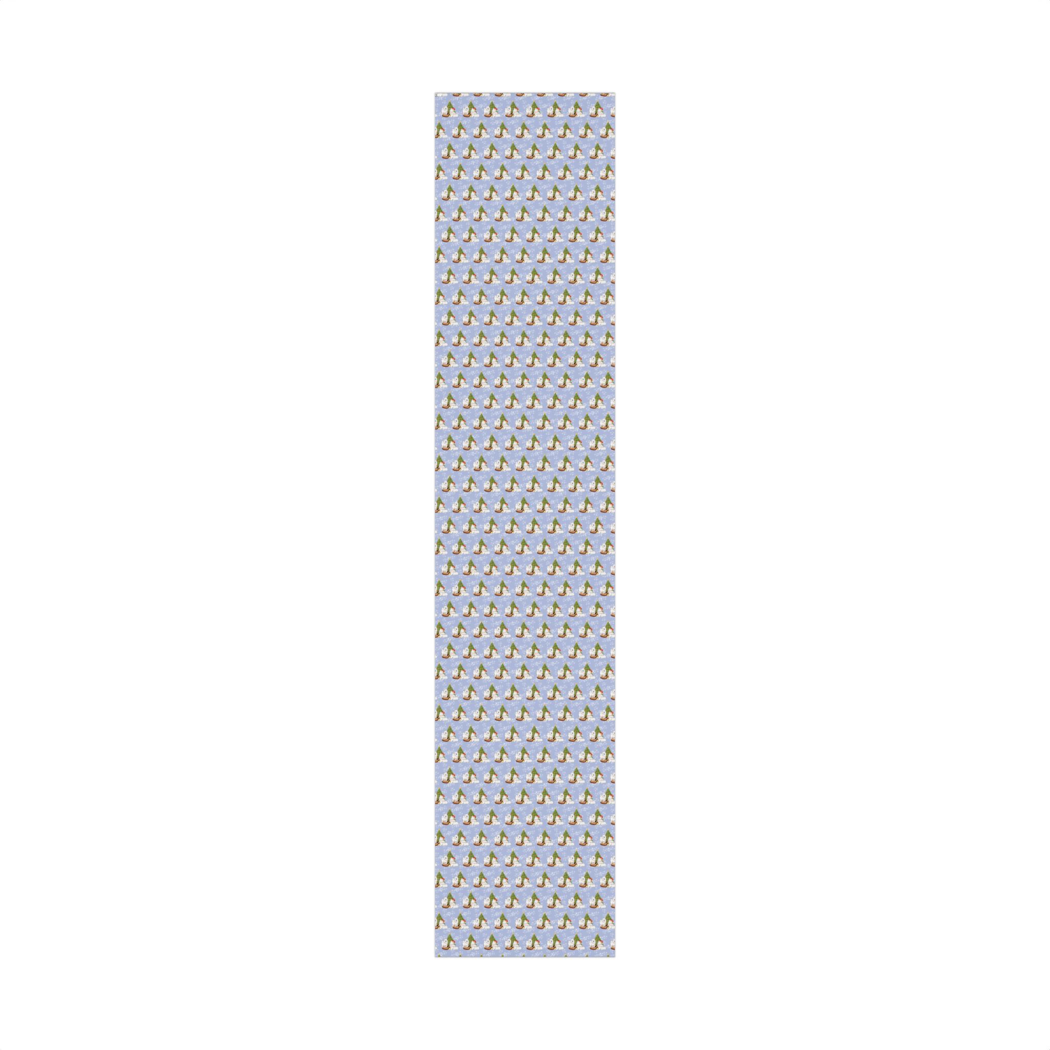 Christmas Gift Wrap Paper — Ice Blue - Image 5