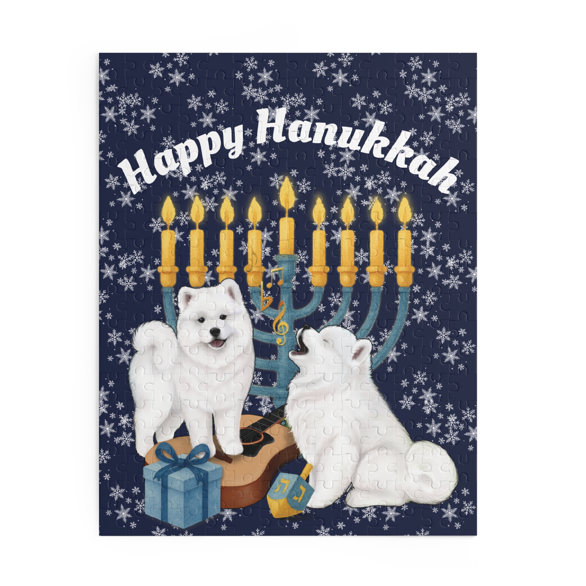 Hanukkah Jigsaw Puzzle, 120; 252; or 500-Piece - Image 6