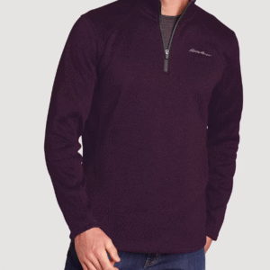 Eddie Bauer- Men's Radiator Fleece 1/4-Zip Pullover- Embroidered