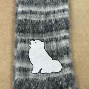 *Limited Edition* SCA 2026 Singing Puppy Embroidered Skinny Scarf