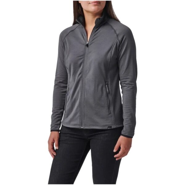 Embroidered 5.11 Women's Stratos Full Zip