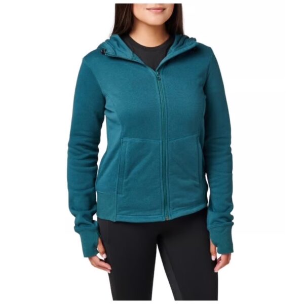 Embroidered 5.11 Kimmie Full Zip Hoodie - Image 3