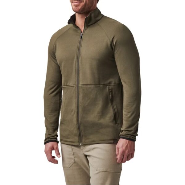 Embroidered 5.11 Men's Stratos Full Zip - Image 3