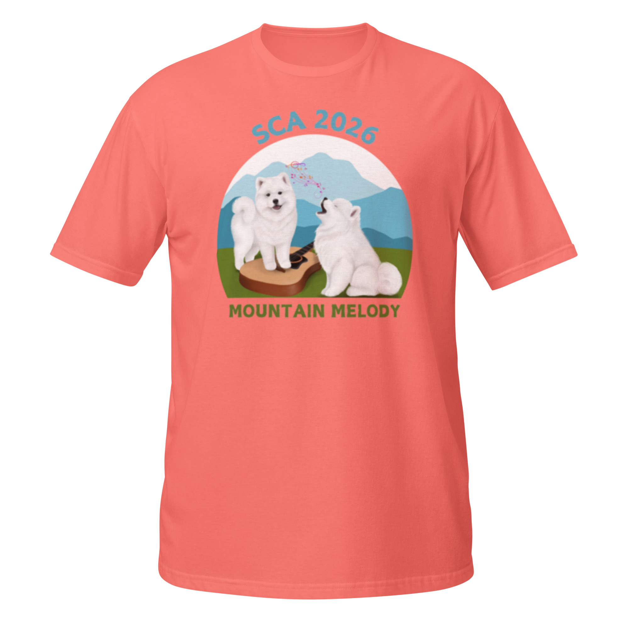 Short-Sleeve Unisex T-Shirt - Gildan Front Print Full SCA 2026 Logo - Image 11