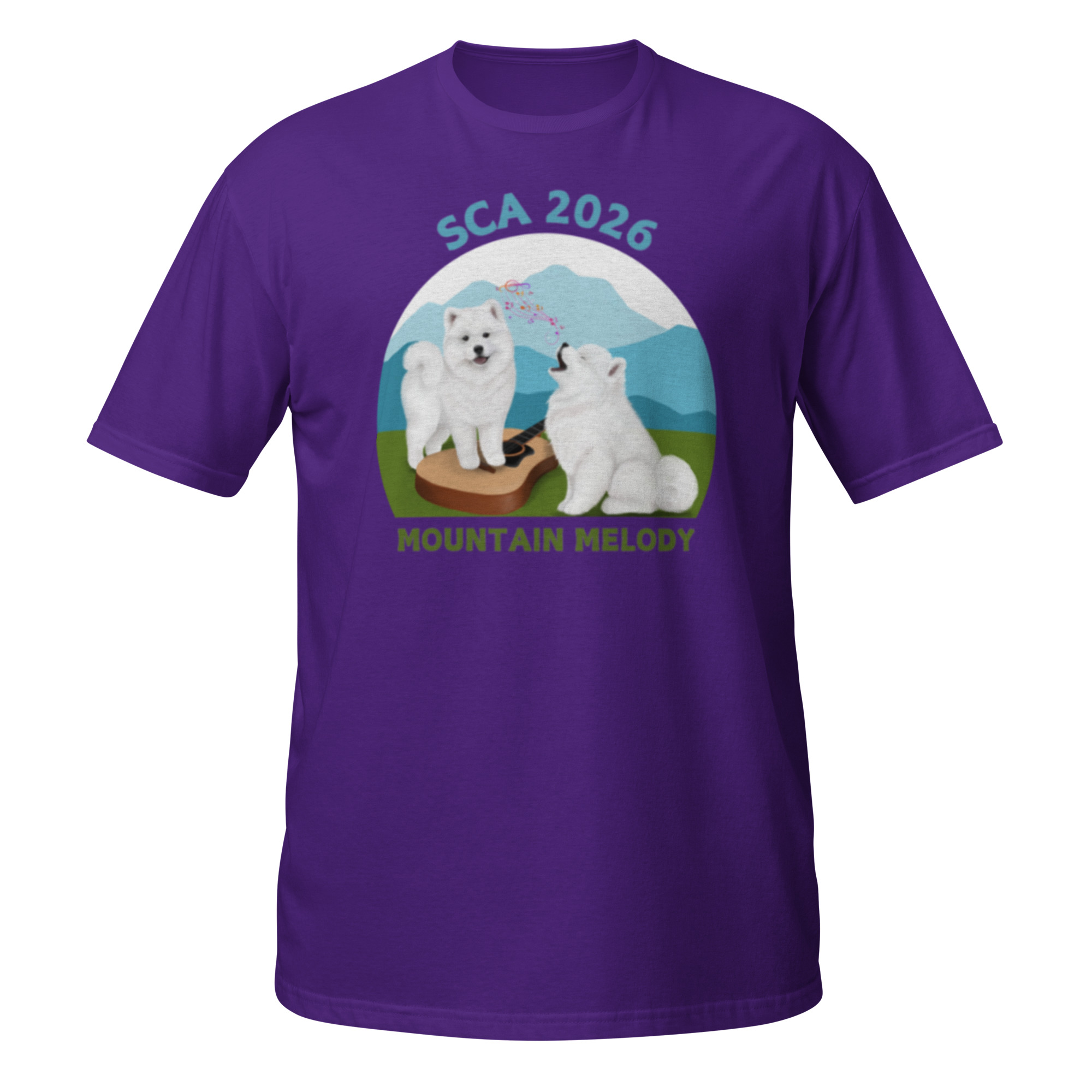 Short-Sleeve Unisex T-Shirt - Gildan Front Print Full SCA 2026 Logo - Image 5