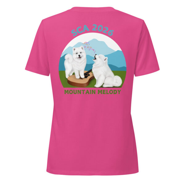 Bella + Canvas Women's V-Neck- Front and Back Print 2026 Logo - Image 2