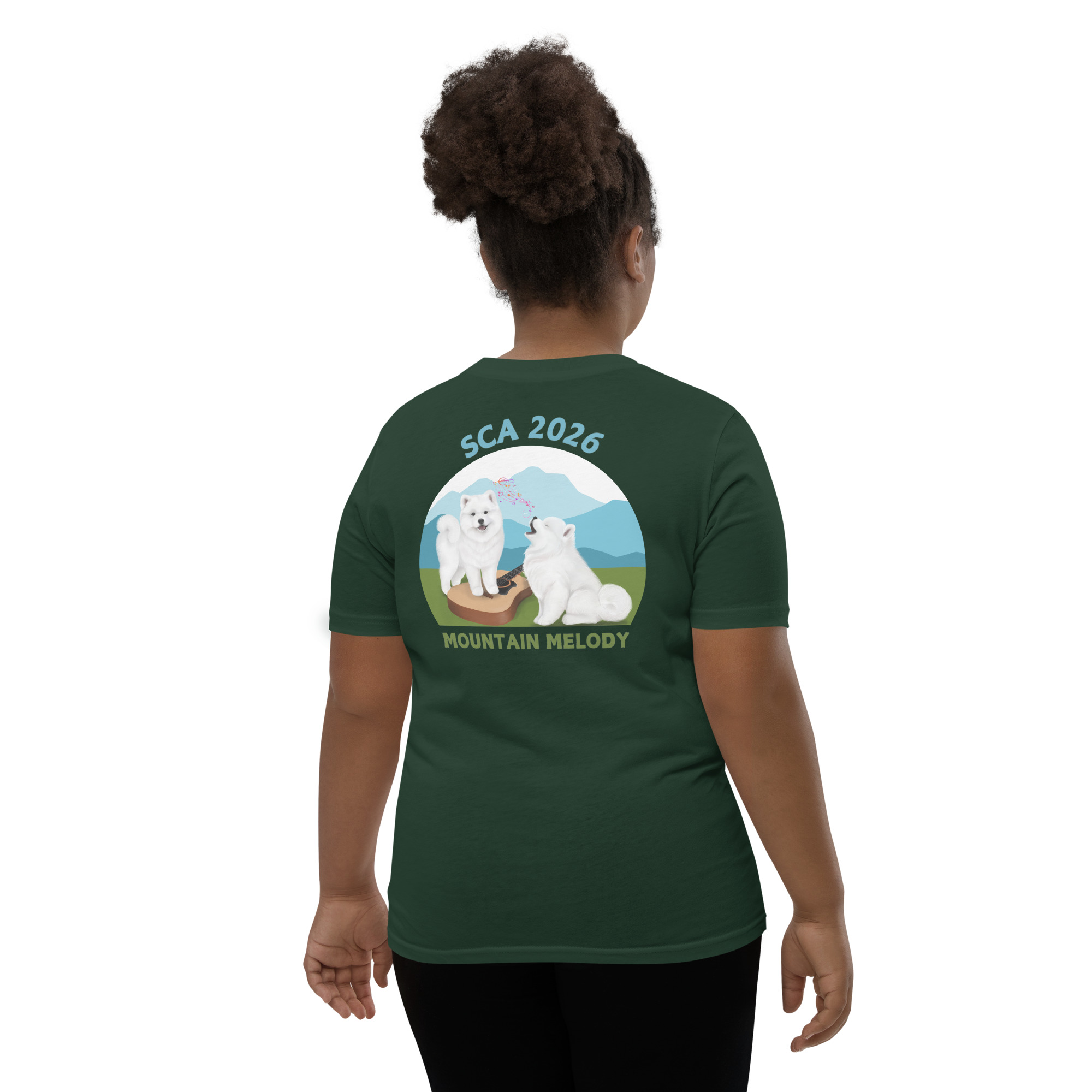 Youth Short Sleeve T-Shirt- Bella & Canvas- Front and Back Print SCA 2026 Logo - Image 16