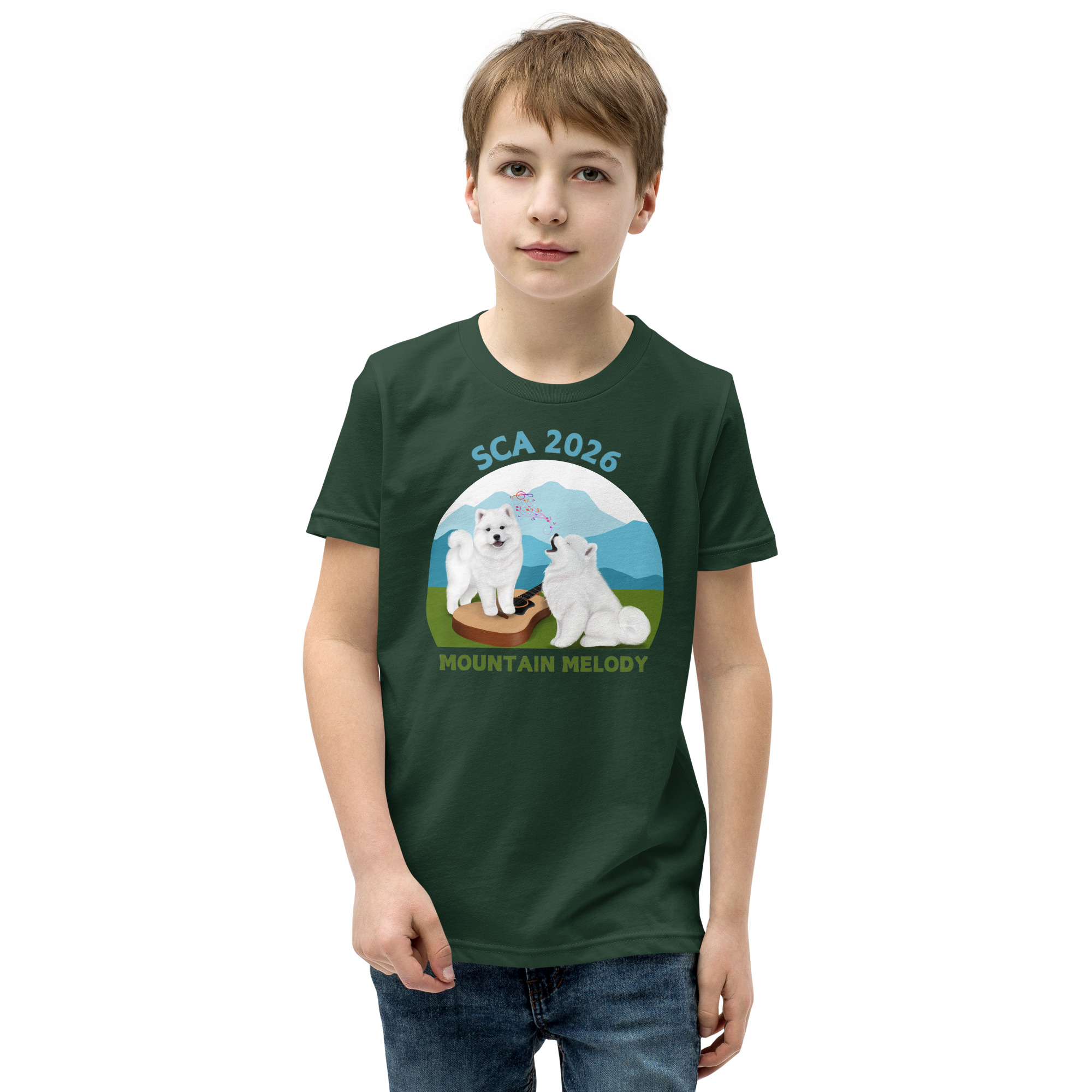 Youth Short Sleeve T-Shirt - Bella & Canvas- Print SCA 2026 Logo - Image 7