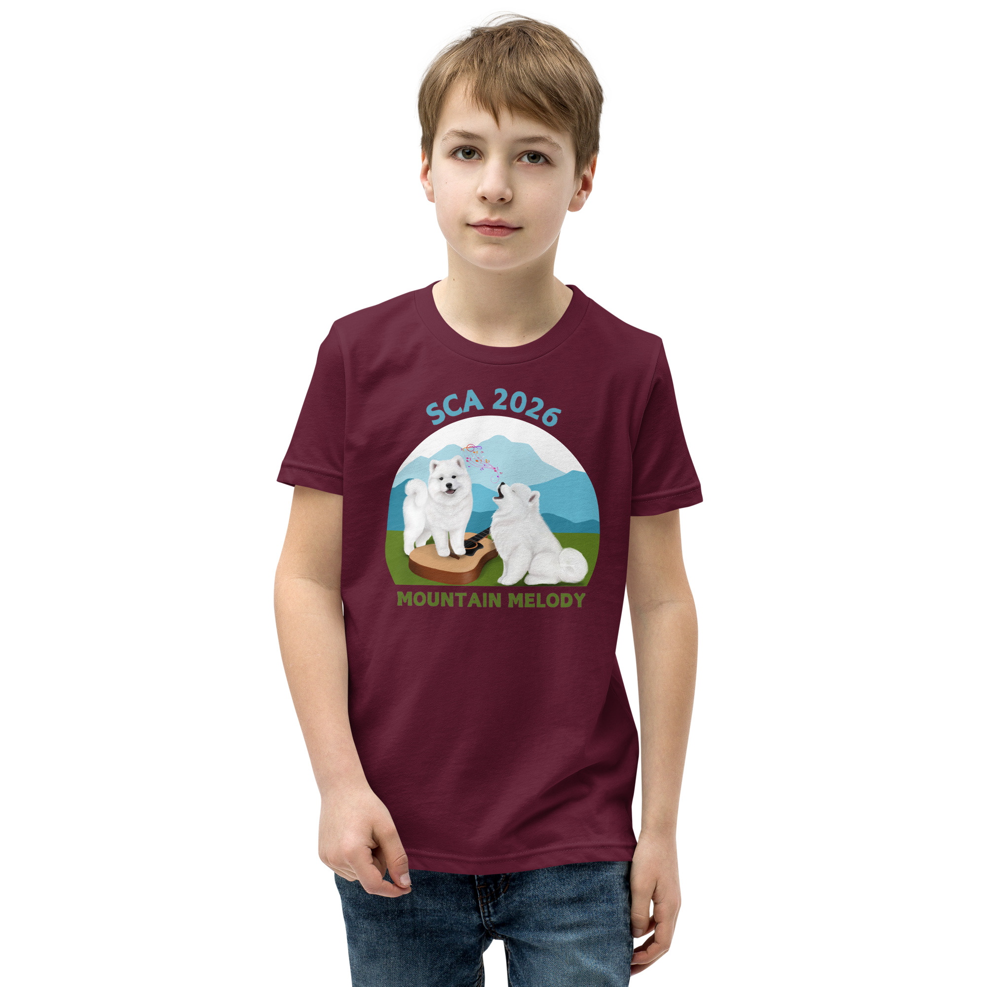 Youth Short Sleeve T-Shirt - Bella & Canvas- Print SCA 2026 Logo - Image 5