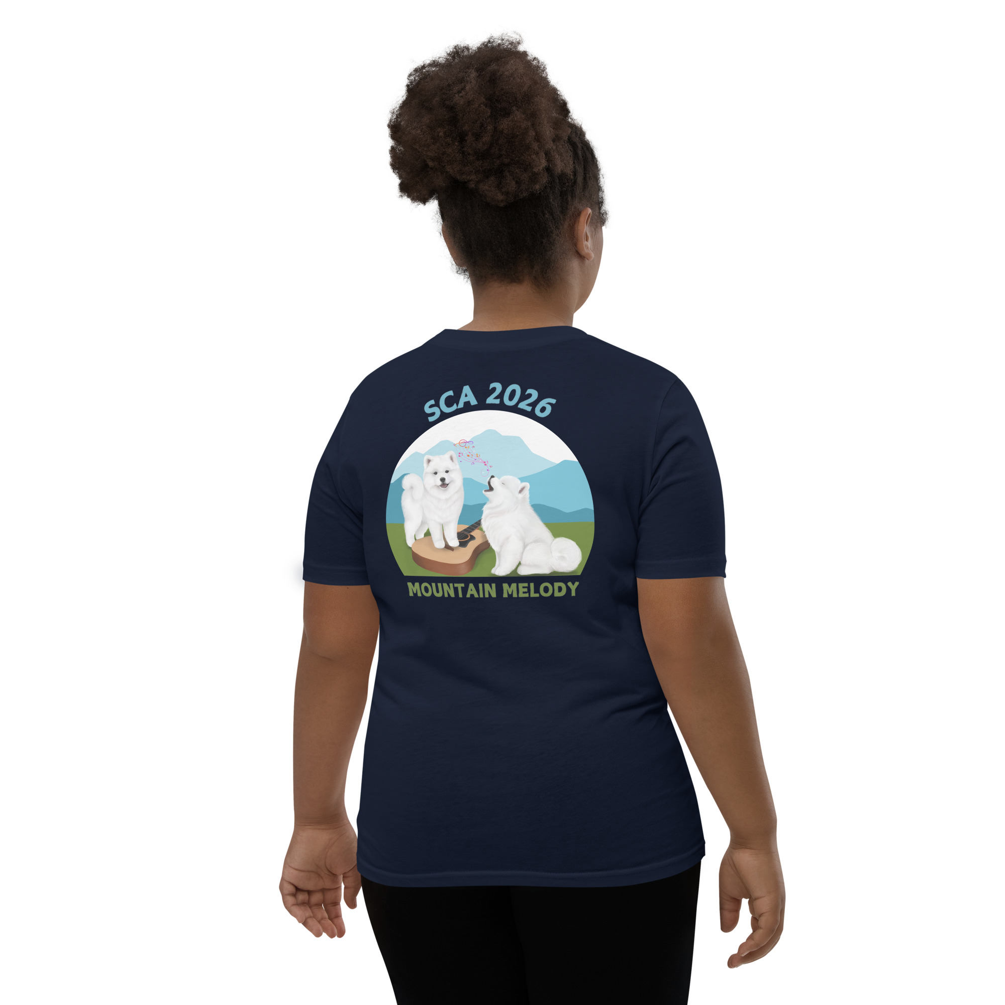 Youth Short Sleeve T-Shirt- Bella & Canvas- Front and Back Print SCA 2026 Logo - Image 8