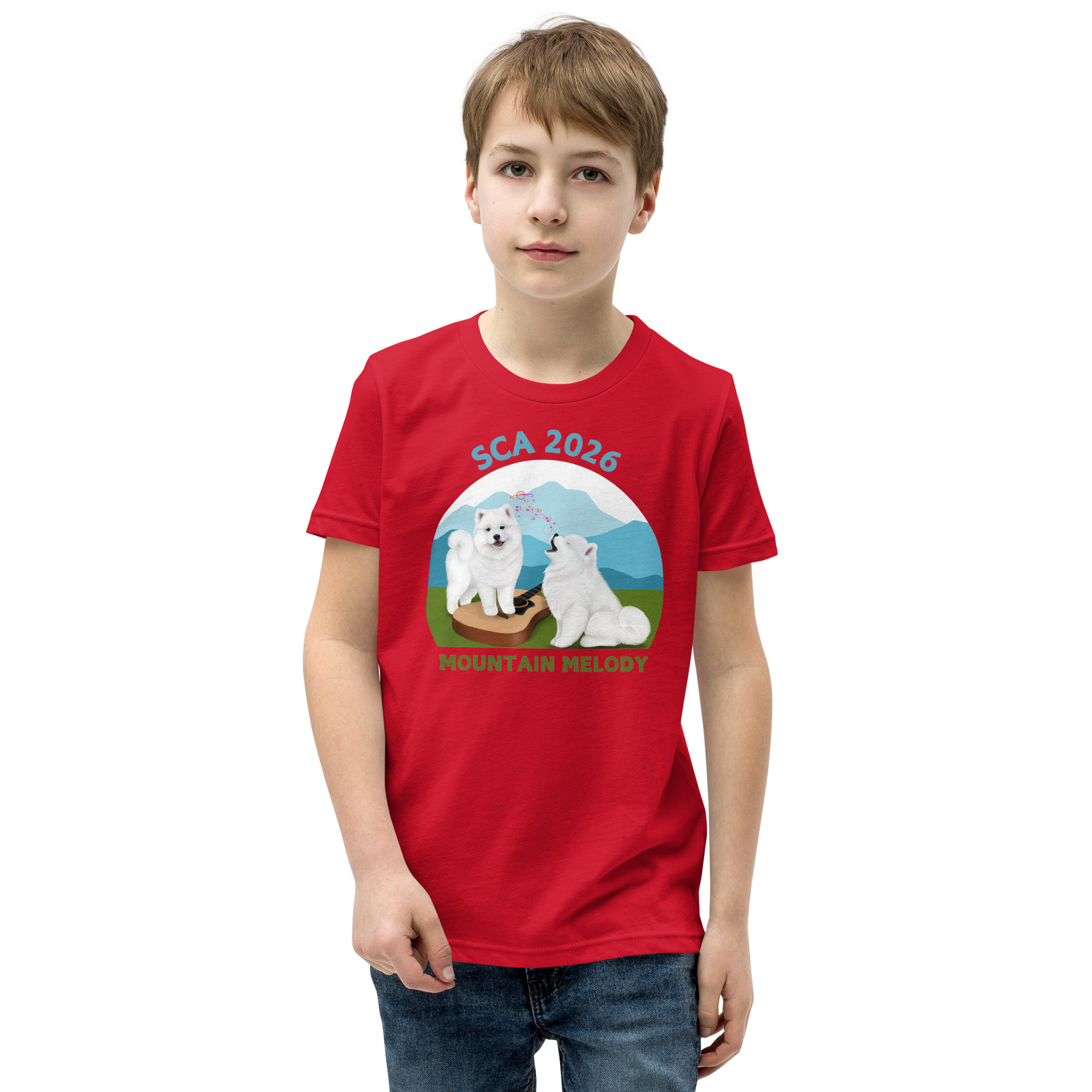 Youth Short Sleeve T-Shirt - Bella & Canvas- Print SCA 2026 Logo - Image 9