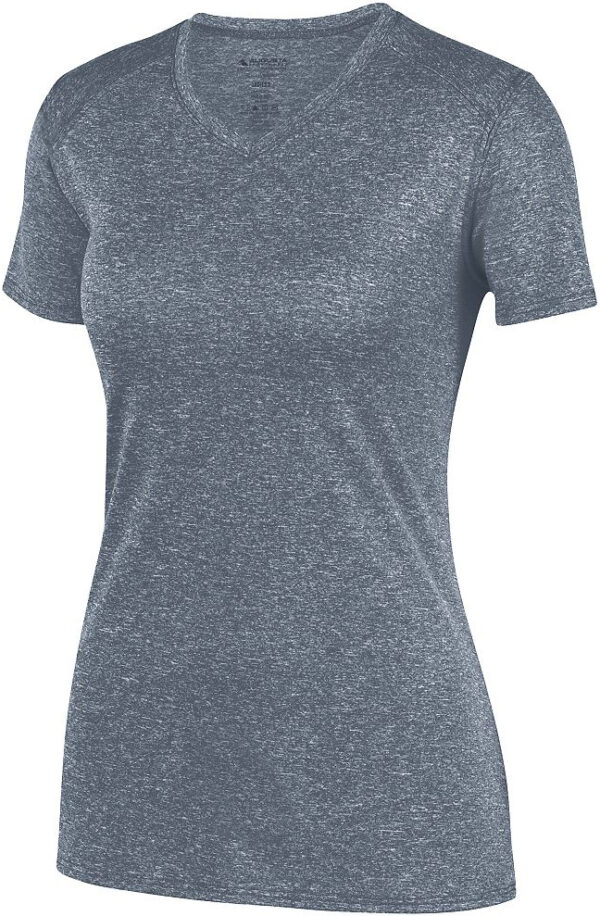 Augusta Sportswear Ladies  V- Neck Kinergy Training Tee - Embroidered - Image 2