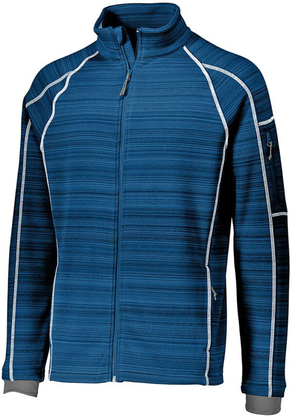 Holloway Unisex Adult Deviate Full Zip Jacket- Embroidered