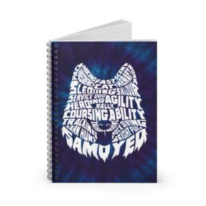 Samoyed Versatility Spiral Notebook