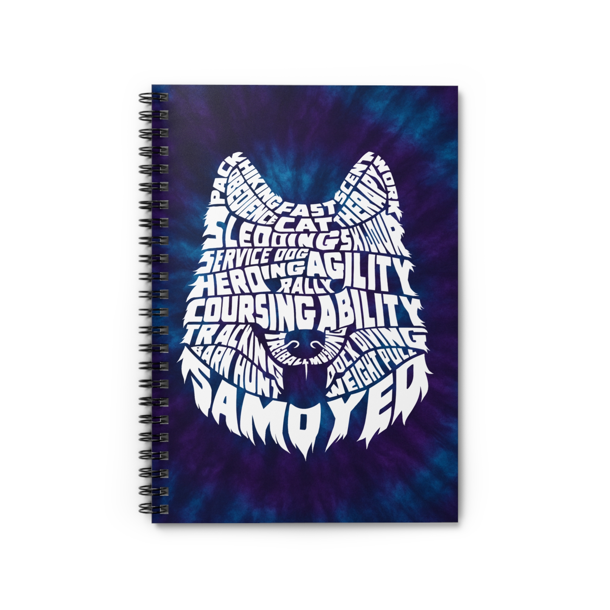 Samoyed Versatility Spiral Notebook - Image 2