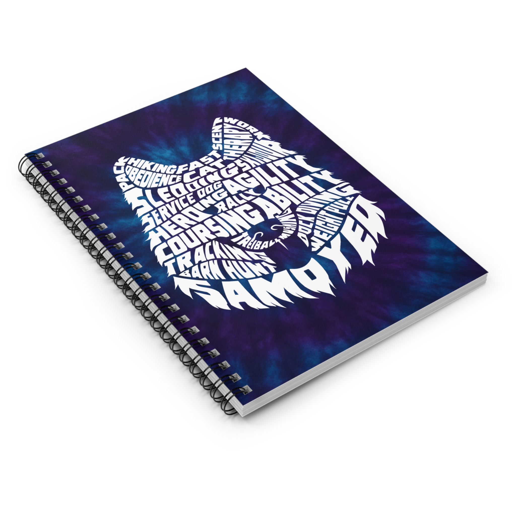 Samoyed Versatility Spiral Notebook - Image 3