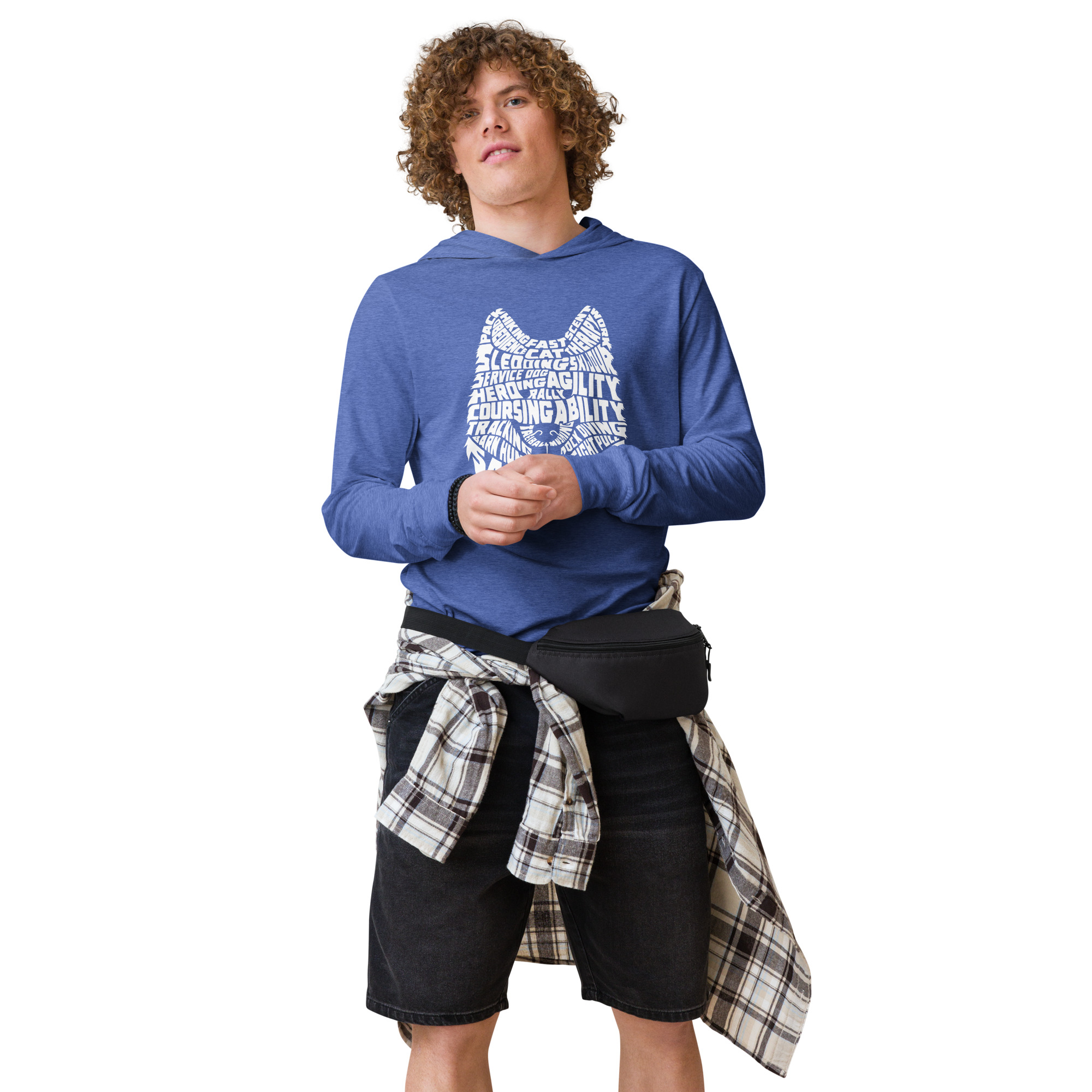 Versatility Hooded long-sleeve tee
