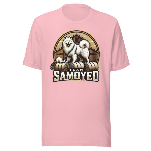 Team Samoyed- Barn Hunt Bella and Canvas Unisex t-shirt - Image 10