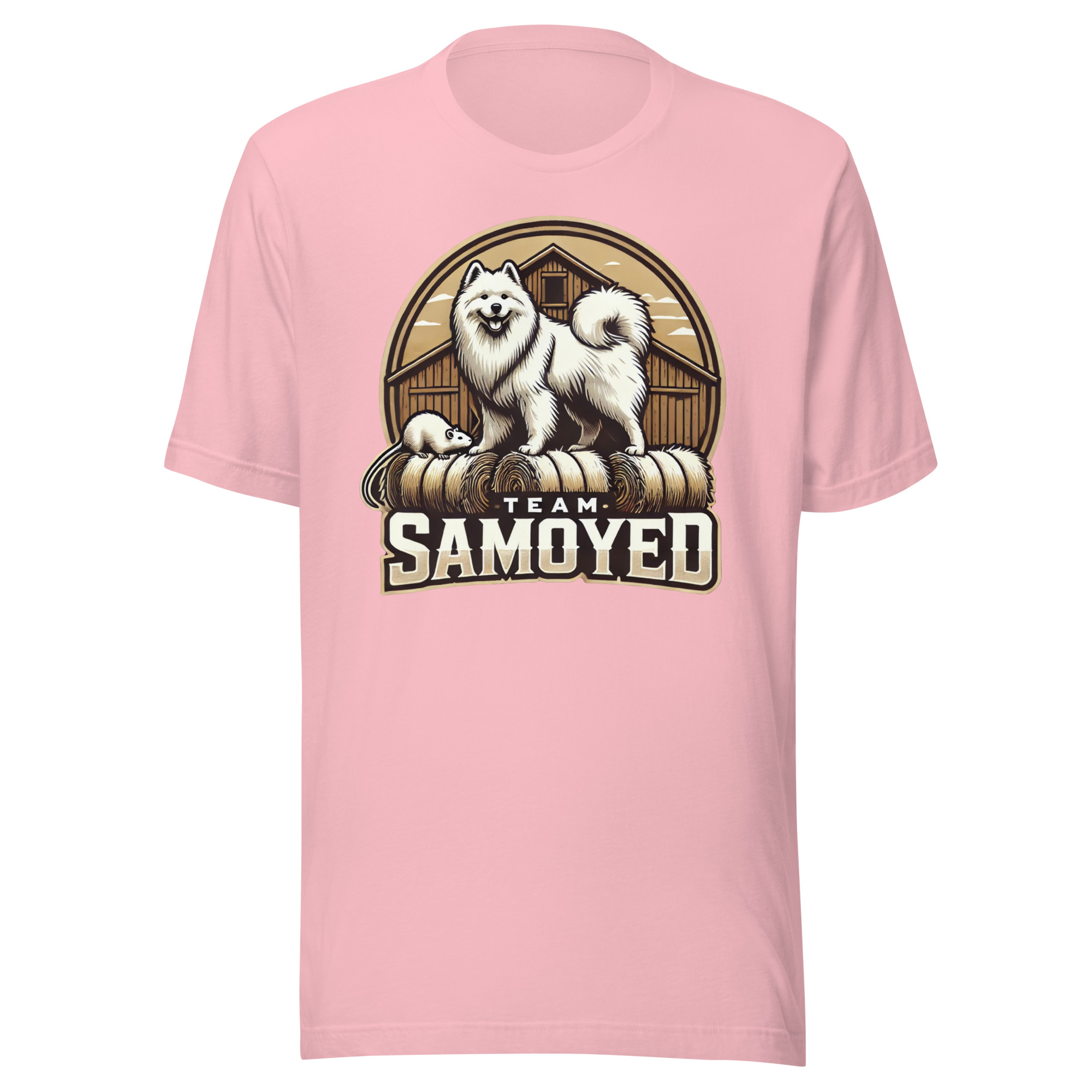 Team Samoyed- Barn Hunt Bella and Canvas Unisex t-shirt - Image 10