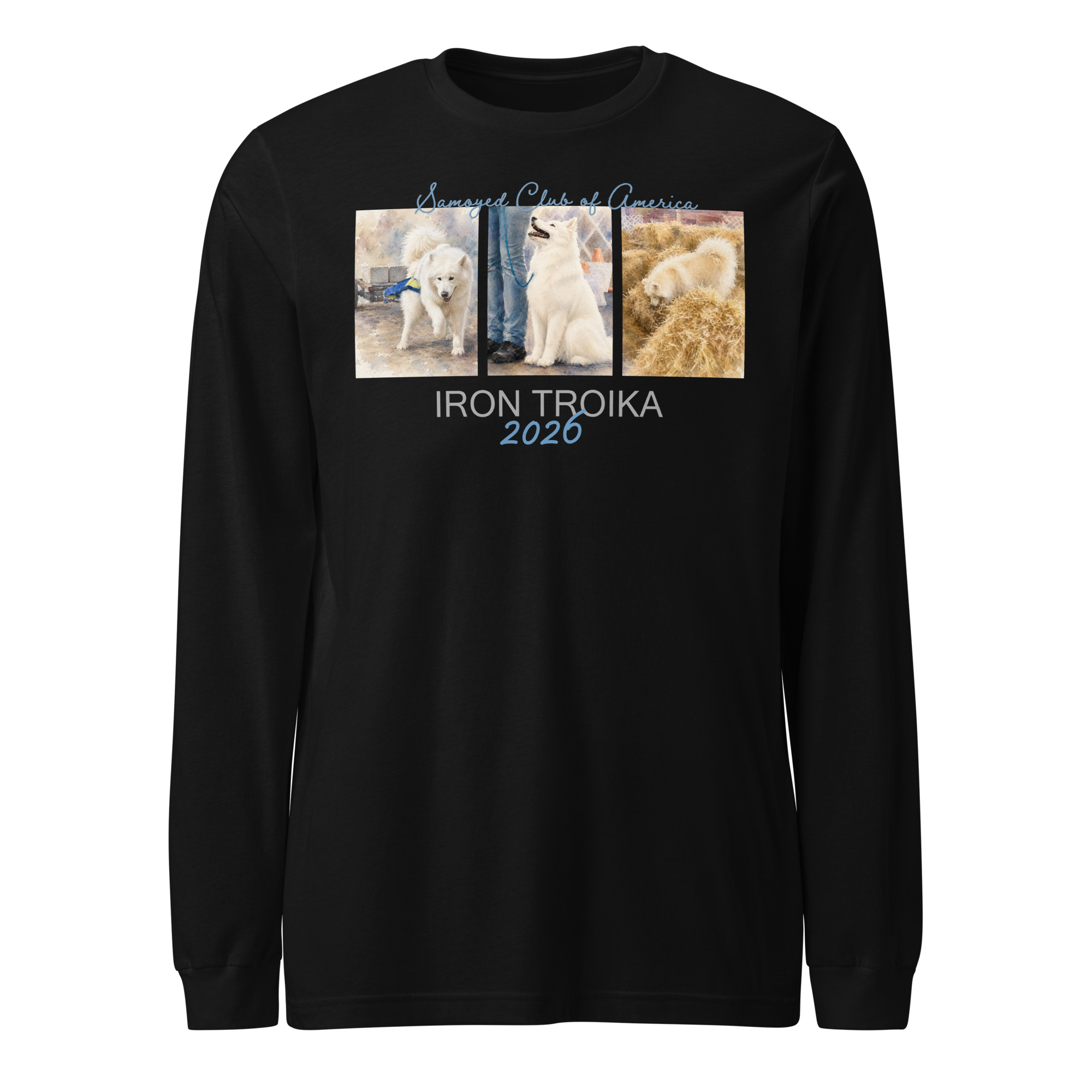 Weight Pull, Rally/Obedience & Barn Hunt- Bella & Canvas Unisex Long Sleeve Tee - Image 2