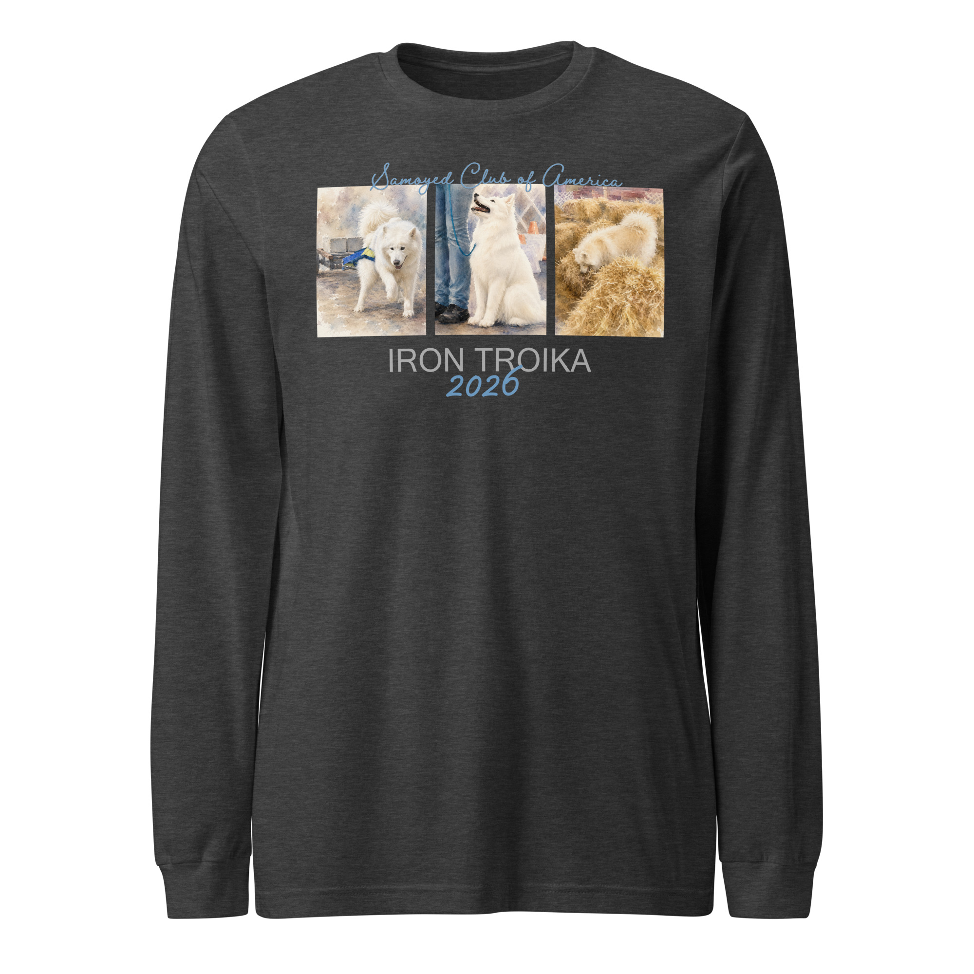 Weight Pull, Rally/Obedience & Barn Hunt- Bella & Canvas Unisex Long Sleeve Tee - Image 5