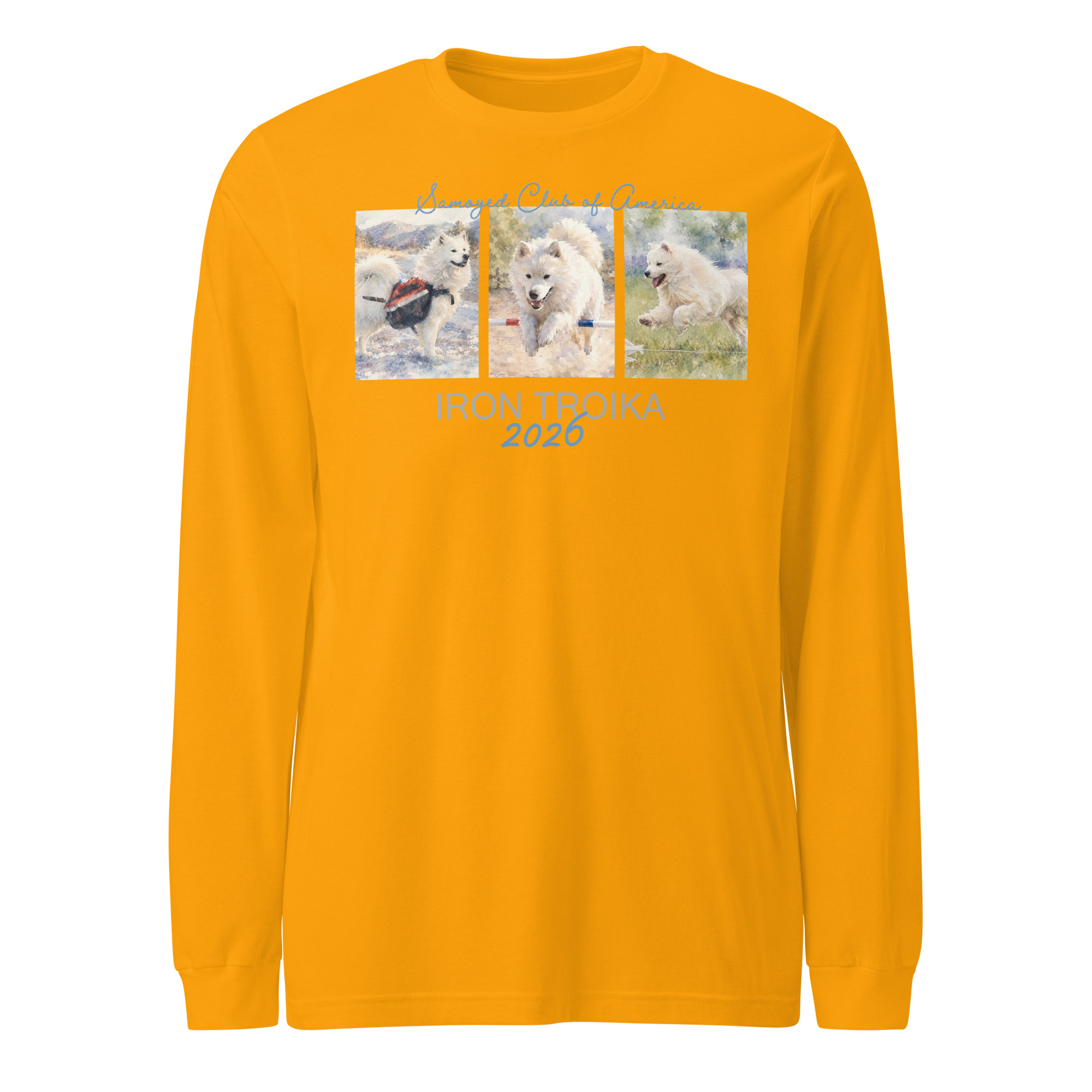 Pack Hike, Agility & Fast CAT-Bella & Canvas Unisex Long Sleeve Tee - Image 8