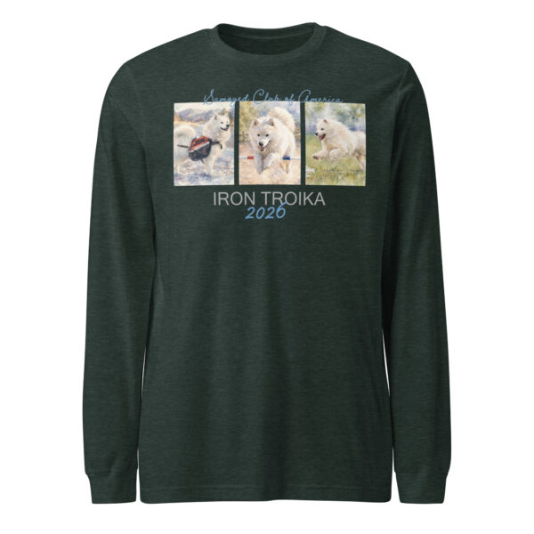Pack Hike, Agility & Fast CAT-Bella & Canvas Unisex Long Sleeve Tee - Image 10