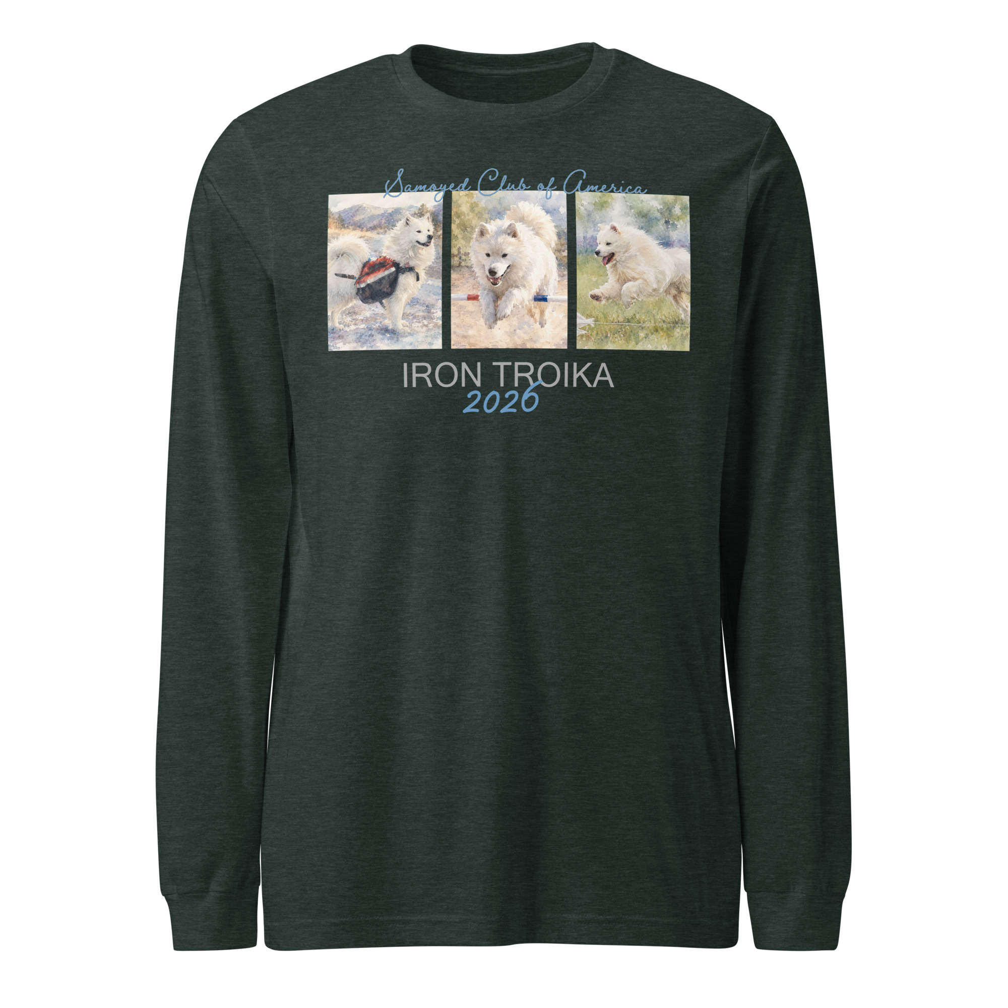 Pack Hike, Agility & Fast CAT-Bella & Canvas Unisex Long Sleeve Tee - Image 10