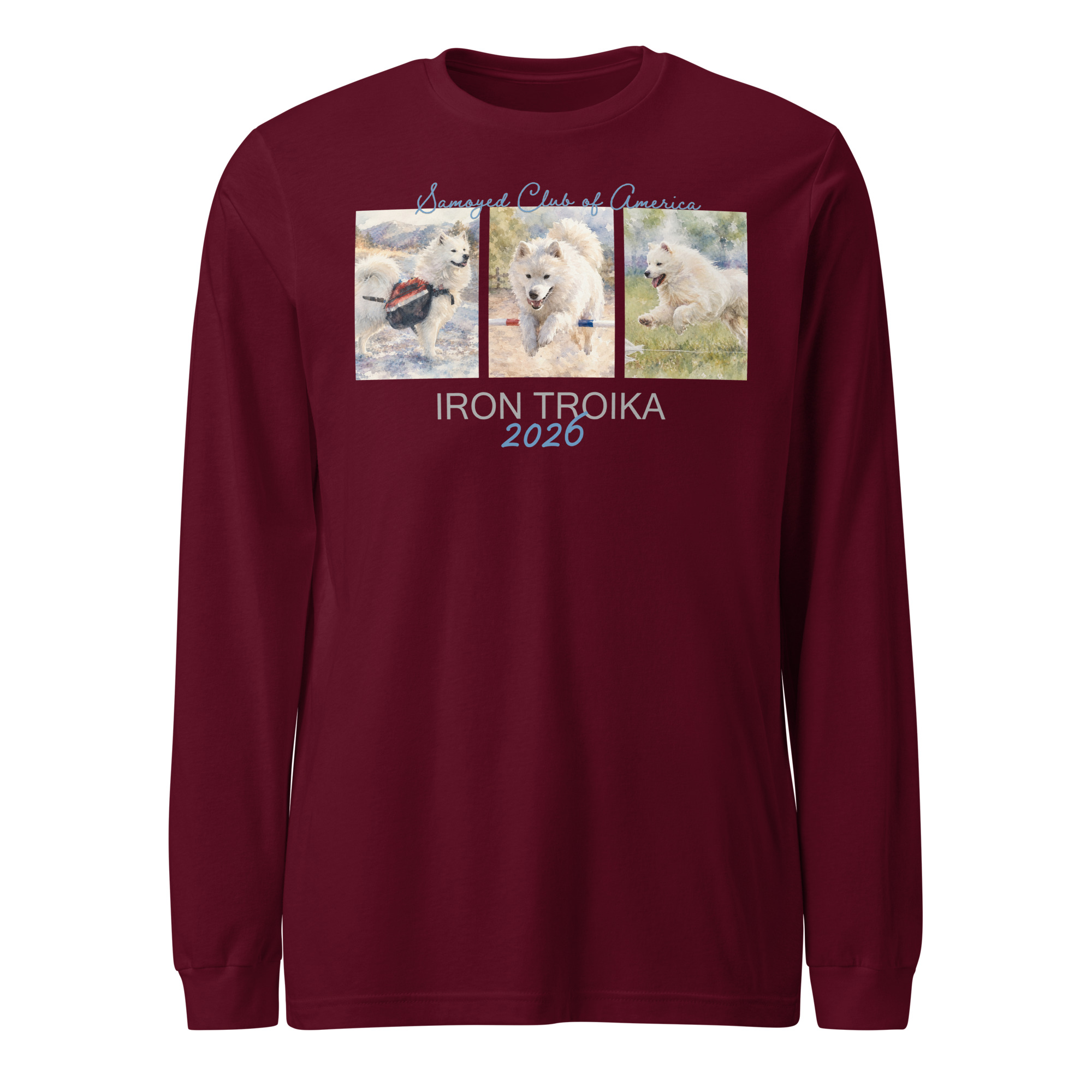 Pack Hike, Agility & Fast CAT-Bella & Canvas Unisex Long Sleeve Tee - Image 3