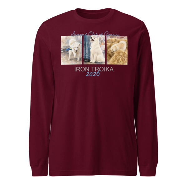 Weight Pull, Rally/Obedience & Barn Hunt- Bella & Canvas Unisex Long Sleeve Tee - Image 3