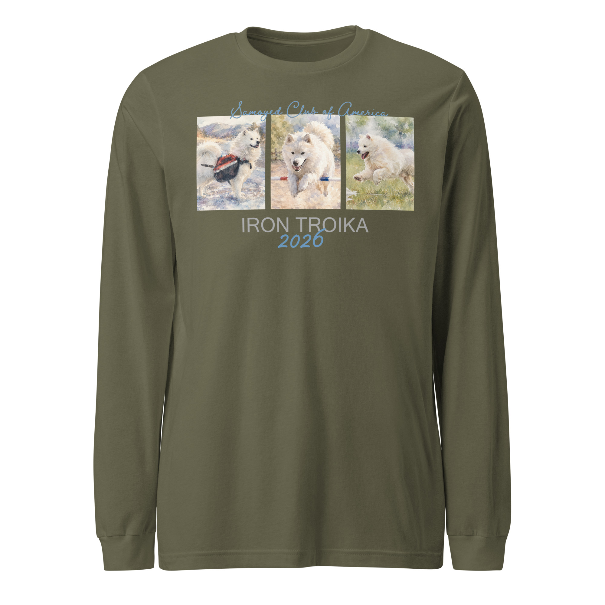 Pack Hike, Agility & Fast CAT-Bella & Canvas Unisex Long Sleeve Tee - Image 7