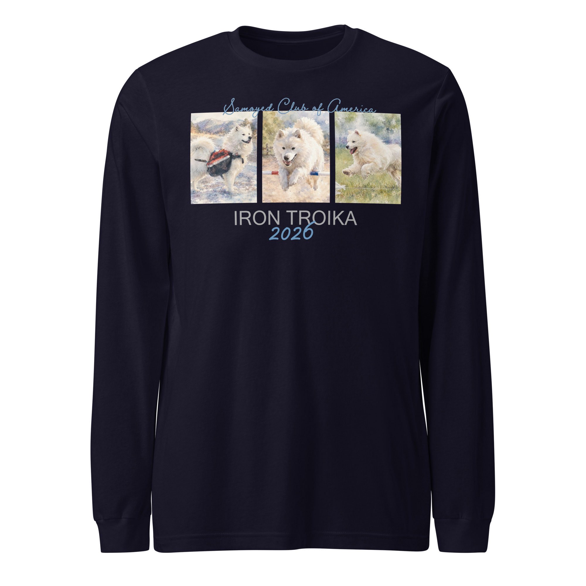 Pack Hike, Agility & Fast CAT-Bella & Canvas Unisex Long Sleeve Tee