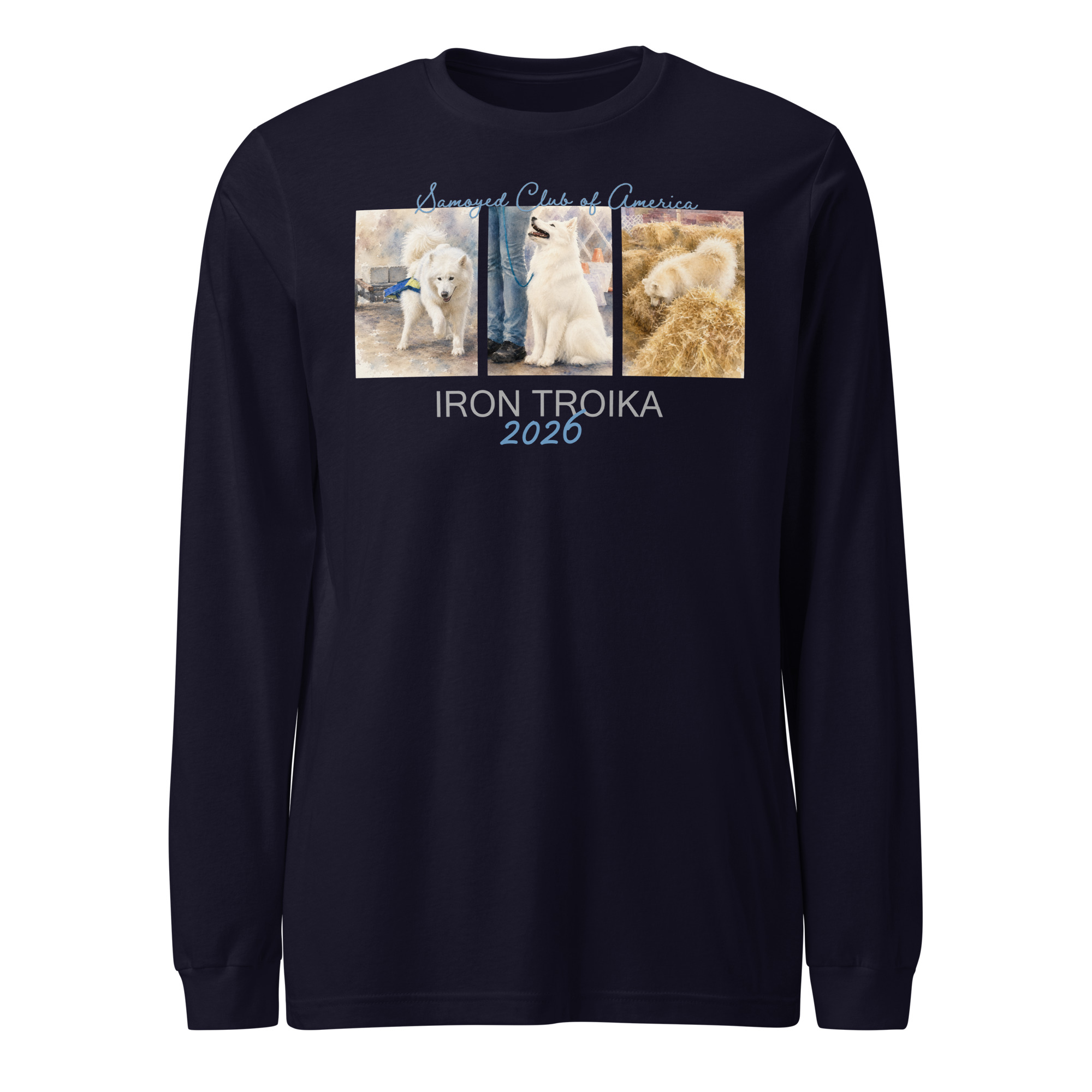 Weight Pull, Rally/Obedience & Barn Hunt- Bella & Canvas Unisex Long Sleeve Tee