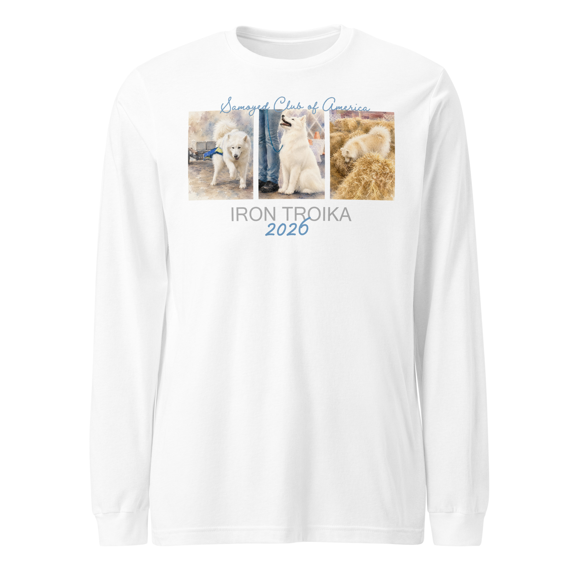 Weight Pull, Rally/Obedience & Barn Hunt- Bella & Canvas Unisex Long Sleeve Tee - Image 10