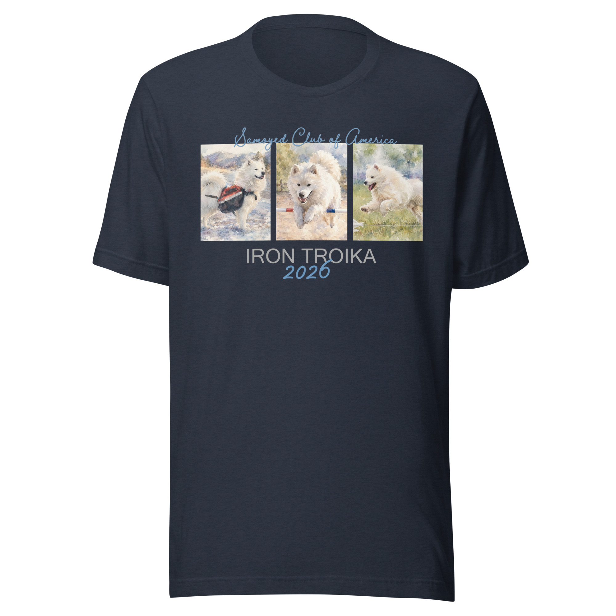 Pack Hike, Agility & Fast CAT- Bella & Canvas- Unisex T-Shirt - Image 4