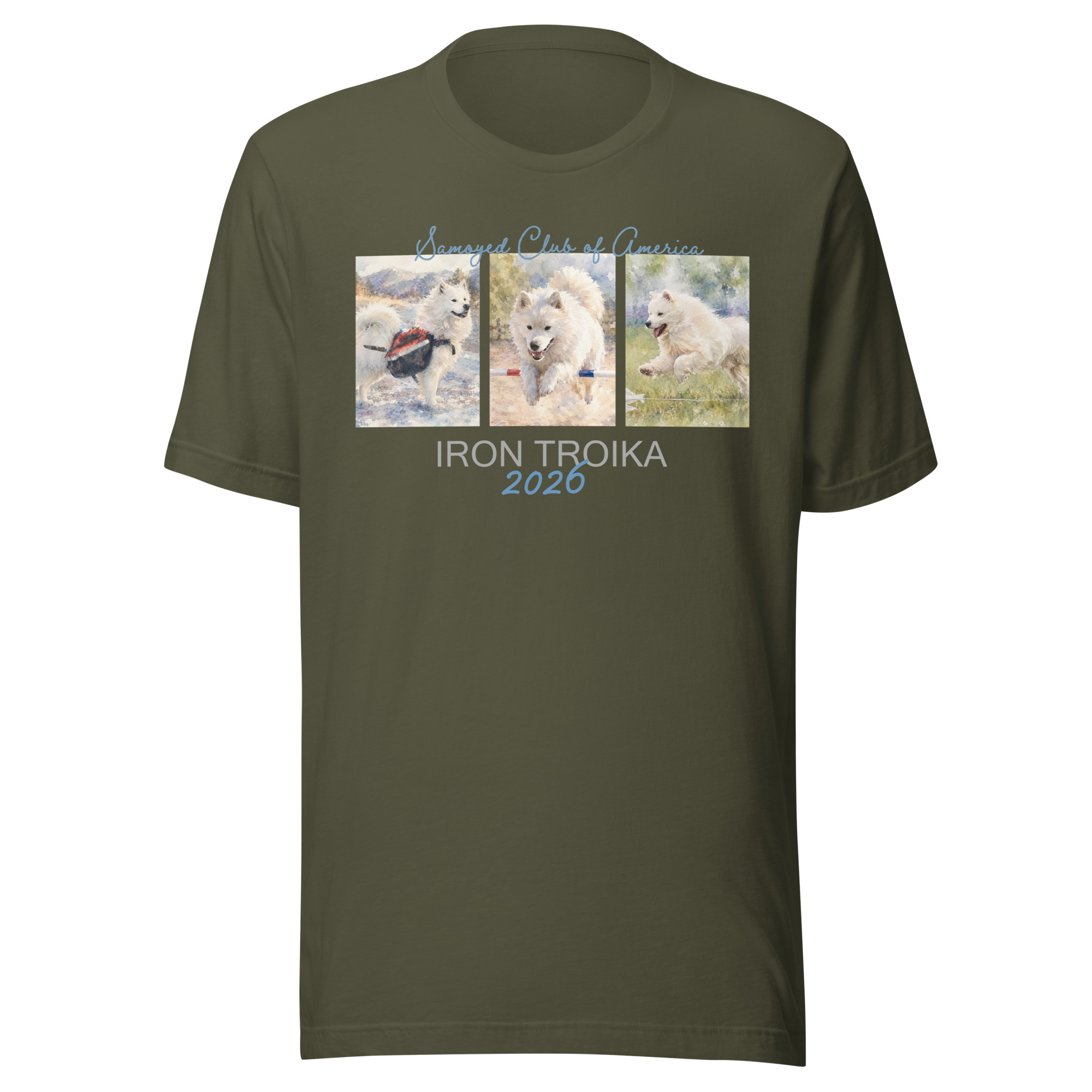 Pack Hike, Agility & Fast CAT- Bella & Canvas- Unisex T-Shirt - Image 6