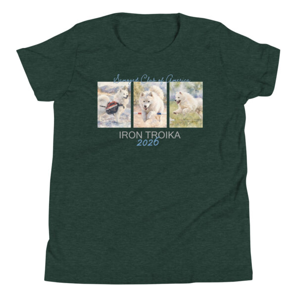 Pack Hike, Agility & Fast CAT- Bella & Canvas - Youth Short Sleeve T-Shirt - Image 6